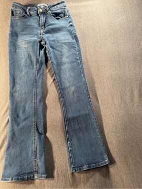 LOVE SOHO Medium Wash Bootcut Flare Stretch Denim Jeans Size 5